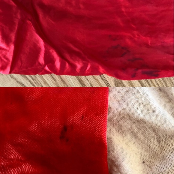 Vintage Don Alleson Athletic Varsity Bomber Style RED JACKET - Picture 9 of 11